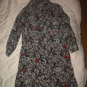 Zadig and Voltaire mini dress with floral pattern